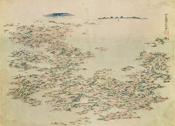 Aerial View of the Islands of Japan